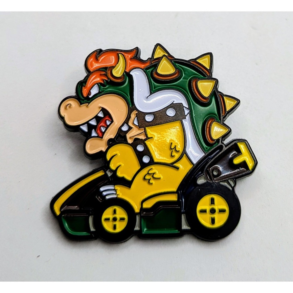 Nintendo PowerA Mario Kart Collector Pins Series 2 King Koopa Bowser